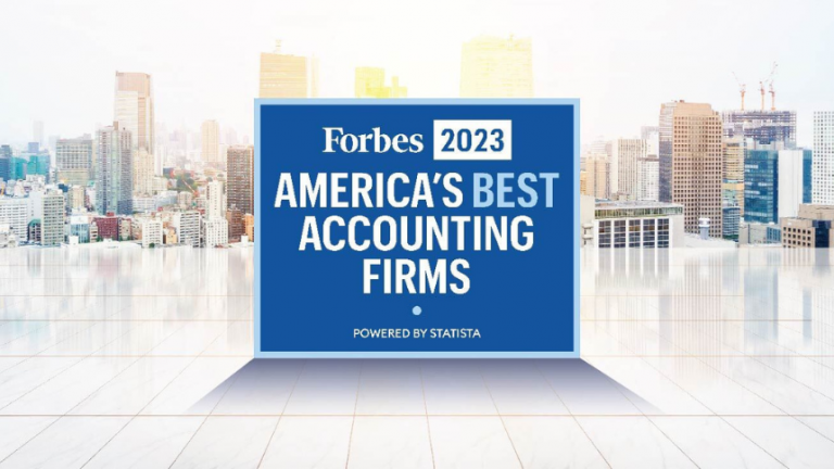 Forbes names PYA a top tax and accounting firm for 2023