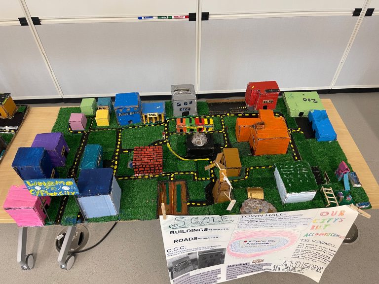 LDA Engineering helps East Tennessee students build mock future cities