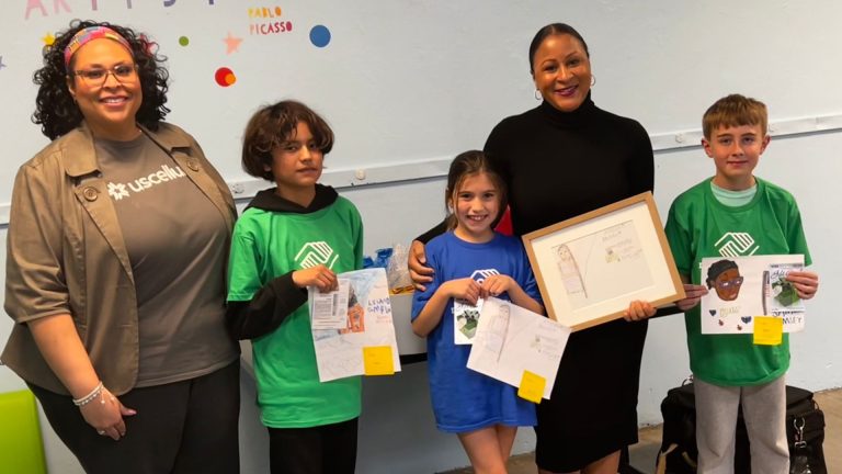 Tech entrepreneur visits Knoxville students for Black History Month Art Contest