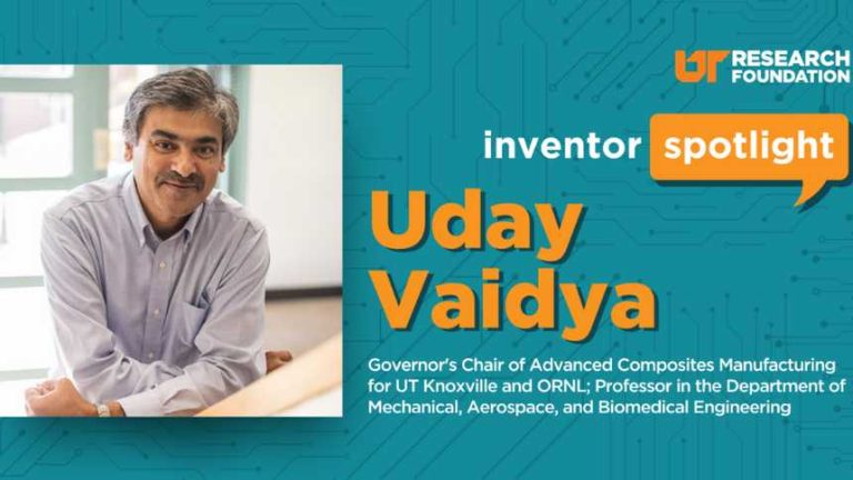 UT Research Foundation spotlights impact of Uday Vaidya